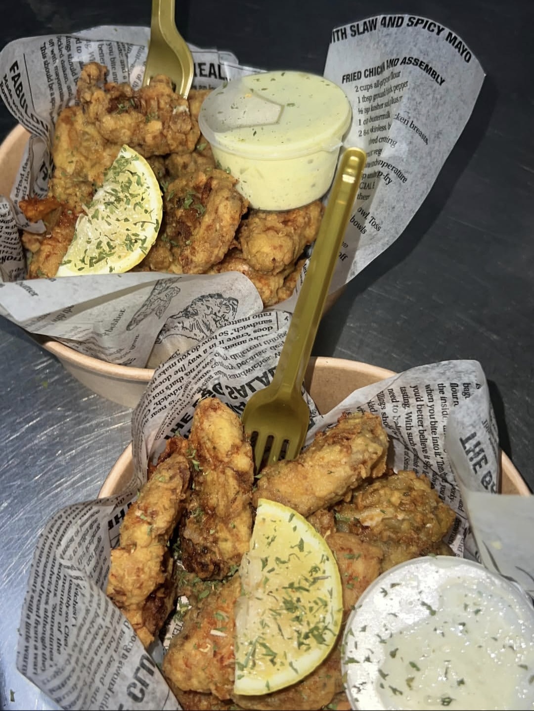 Fried bites by Bambi’s Bajan Cuisine